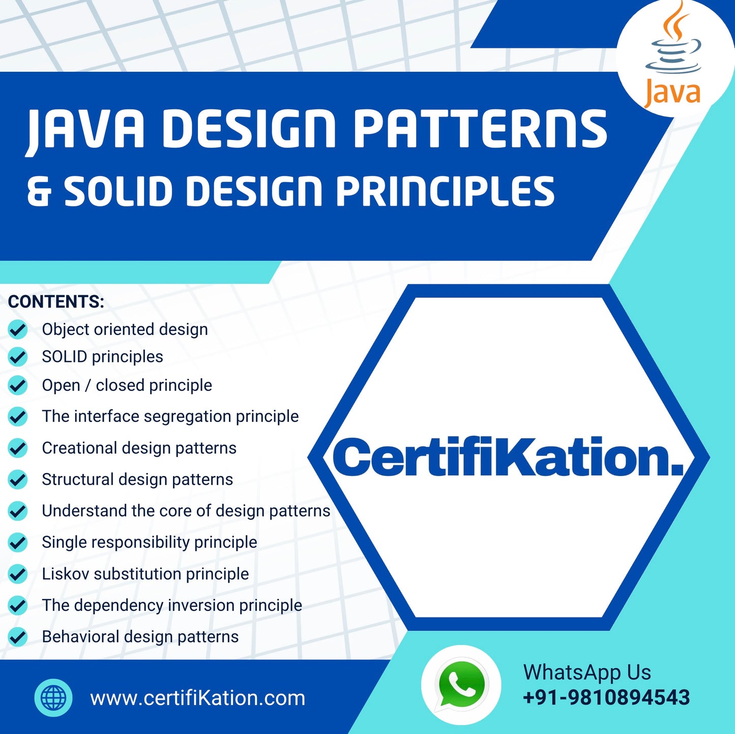 Java Design Patterns Masterclass by CertifiKation.
